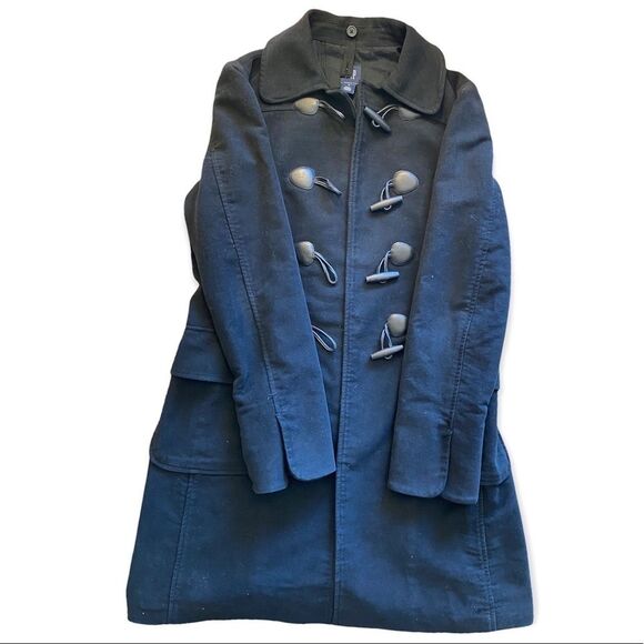 Gap Pea Coat Small Black - Picture 1 of 7